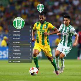 Palmeiras goleia Fortaleza