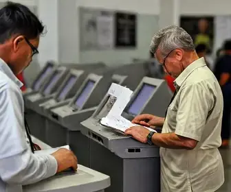 distribuição das urnas eletrônicas